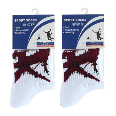 

Starjia Square Young Athletic Men&Women Socks Casual Cotton Socks Socks Socks 2 pairs 6266