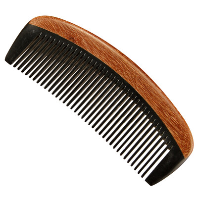 

Ou Runzhe Comb Green Sandalwood Round Handle Comb Hair Comb Comb 13cm