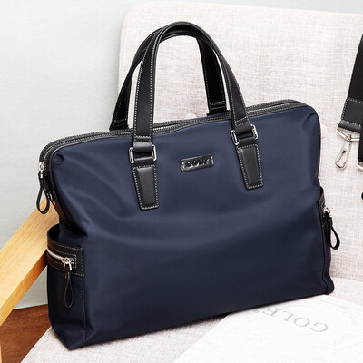 

Golf GOLF Business Briefcase Soft Nylon Mens Bag Casual Shoulder Messenger Bag D8BV13944J Dark Blue