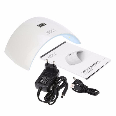 

Women s Fashion LED UV Lamp Nail Gel Dryer Gel Curing White Light 24W SUN9S Nail Art