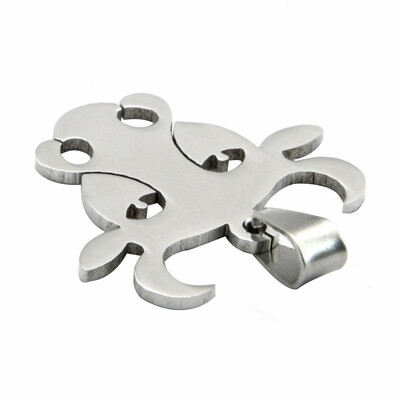 

Hpolw fashion jewelry boutique Bull Pendant - 20 inches Chain