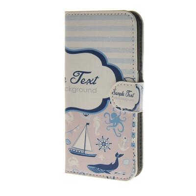 

MOONCASE Printed pattern Leather Wallet Flip Card Slot Holster Pouch Stand Shell Back чехол для Samsung Galaxy S6 a04