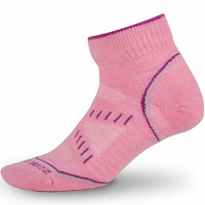 

Zayle (ZEALWOOD) Merino wool low state running riding socks gallop a pair of mixed pink  code