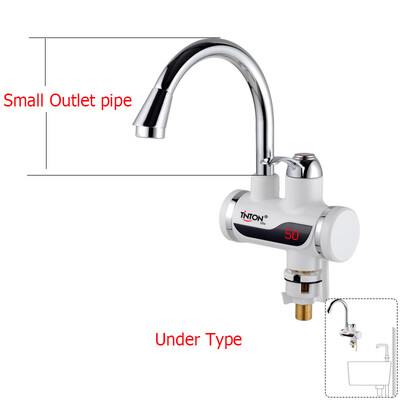 

TINTON LIFE Instant Tankless Electric Hot Water Heater Faucet Kitchen Instant Heating Tap Water Heater with LED EU Plug