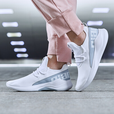 

Jordan womens shoes mesh breathable wear-resistant non-slip lightweight running shoes female XM3680302 white pure gray 38