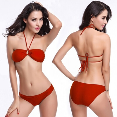 

Womens Strappy Nylon Bikini