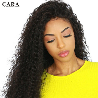

250 Density Pre Plucked Lace Front Wig Curly Brazilian Human Hair Wigs Dolago