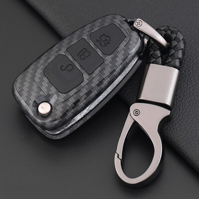 

Huafu Ford Key Bag Ford Fu Ruisi New Mondi Ou Rui Jie Wing Tiger Wing Bo Fox Max Win Car Key Case Cover Car Accessories All Black - Folding C