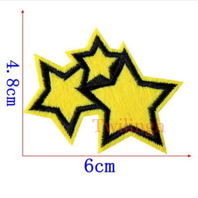 

1 pcslot Brand Embroidered Patches Heart Crown Lipstick Sequin Patches Iron On Fabric Badge Sew On Clothes Applique DIY Sticker