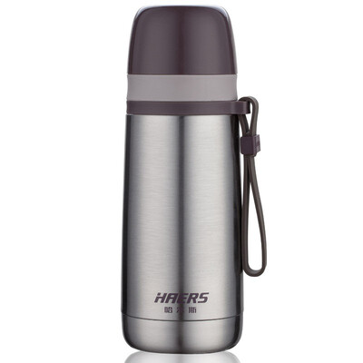 

Jingdong Supermarket] Hals HAERS 500ml love to enjoy stainless steel vacuum insulation Cup double cover warheads hand cups LB-500F-7 qualities