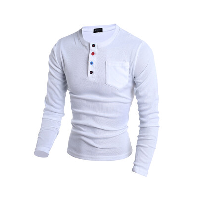 

Zogaa New Korean Men's POLO Shirt Slim Splic