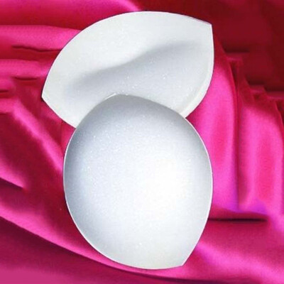 

WHITE Bikinis Pad Push Up Swimwear Inserts Foam Sponge Beachwear Pads Bra Insert