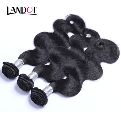 

8A Mongolian Virgin Hair Body Wave 100 Human Hair Weaves 3 Bundles Unprocessed Mongolian Wavy Remy Hair Extensions Natural Black