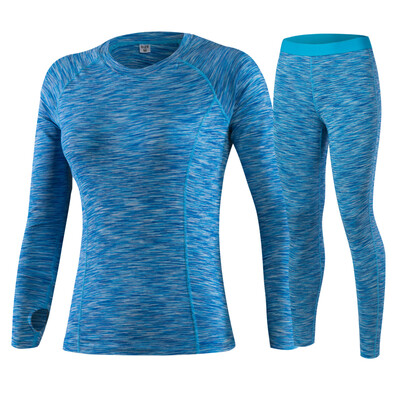 

compression Suit Yoga Set Wick Losing Weight Pants T-Shirt Girls Costume Sports