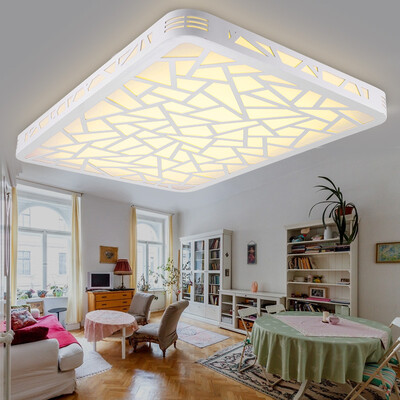 

First sdhouseware led ceiling lamp bedroom light Daqing wood art 90 65cm three color temperature led72w with light source DD1604