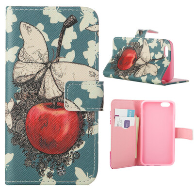 

MOONCASE ЧЕХОЛ ДЛЯ iPhone 6 / 6S (4.7") Flip PU Leather Fold Wallet Card Slot Kickstand Back [Pattern series] /a08