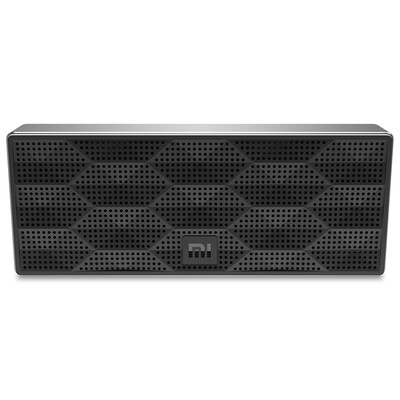 

Millet square box Bluetooth speaker black wireless home with mini portable desktop speakers