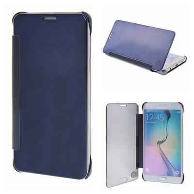 

MOONCASE for Samsung Galaxy S6 Edge Plus Case Hard Plastic Design Flip Pouch Case Cover Sapphire