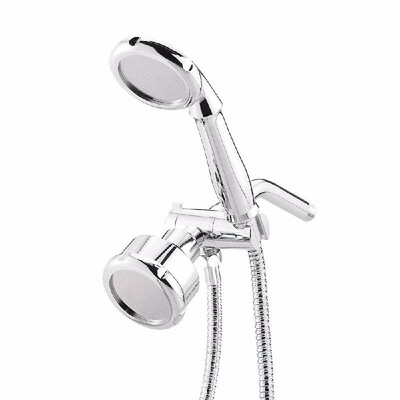 

Bath Shower Spray Set with Handheld Showerhead & Fixed Showerhead High Quality Over-head Shower And Handheld Shower Practical Bath