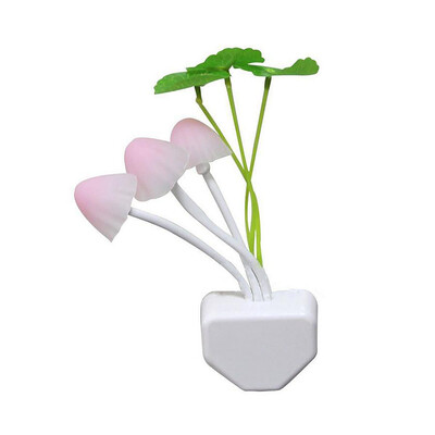 

MyMei EU Romantic Color LED Mushroom Night Light Dream Bed Lamp Home Illumination