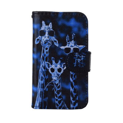 

MOONCASE for Samsung Galaxy S3 Mini I8190 Case Leather Wallet Flip Card Holder With Kickstand Pouch Case Cover No.A10