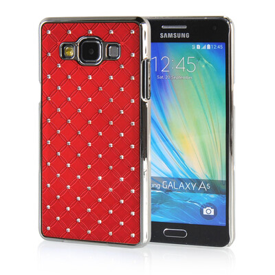 

MOONCASE Hard Chrome Plated Star Bling Back ЧЕХОЛ ДЛЯ Samsung Galaxy A5 Red