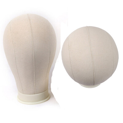 

Dream Like 21"-25" Cork Canvas Block Head Hair Extension Tools Manequin Head