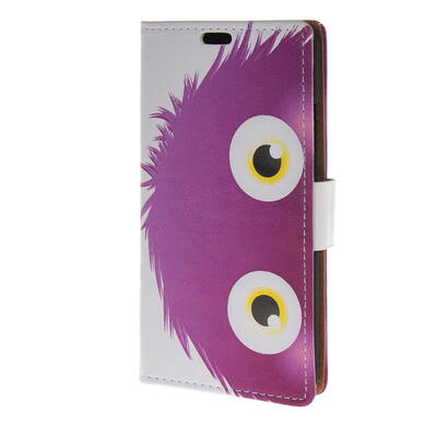 

MOONCASE Case for Huawei Honor 4A (5.0") Leather Flip Wallet Style and Kickstand Case Cover [Cute Pattern] Design / a14