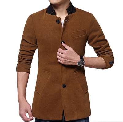 

Zogaa Winter New Korean Mens Wind Stand Collar Slim