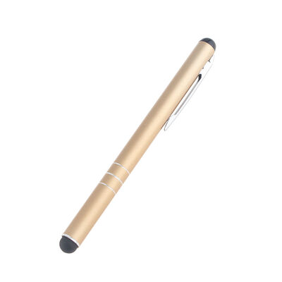 

xUNIVERSAL CLIP GOLDEN TOUCH SCREEN STYLUS PENS For Mobile Phones Tablet PC iPad