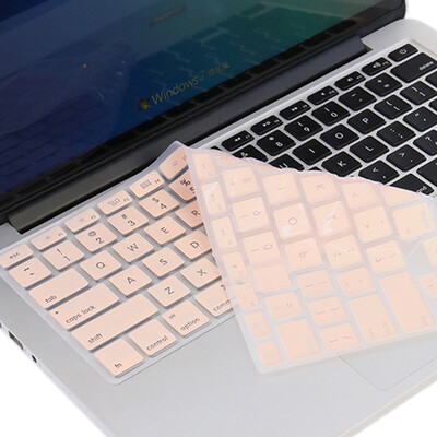 

Must be beautiful BUBM Apple notebook macbook pro1315 keyboard film Macbook 1315touch bar protection film nude color airpro1315