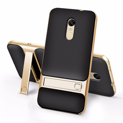 

Goowiiz Phone Case For Xiaomi Redmi Note 4XRedmi 5 Plus Fashion Slim Shockproof Silicone TPU PC Hard Bracket
