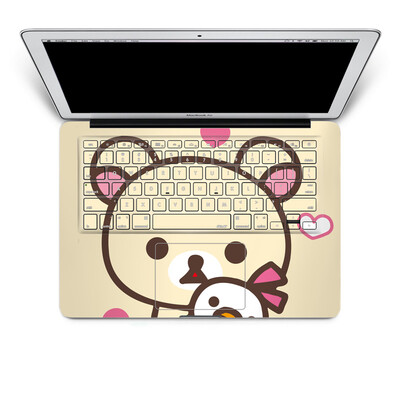 

GEEKID@Macbook Pro decal keyboard sticker Bear keyboard cover sticker full decal keyboard sticker US style keyboard protector