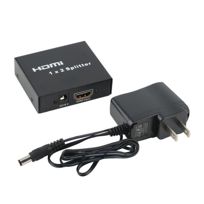 

Full HD 1x2 Port HDMI Splitter Amplifier 3D Splitter HDMI Version 1.3