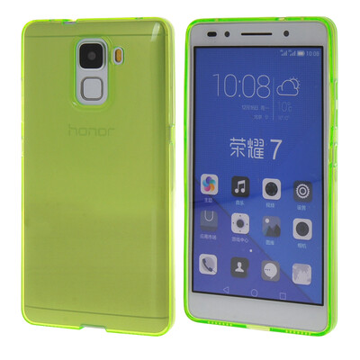 

MOONCASE чехол для Huawei Honor 7 Flexible Durable Soft Gel TPU Silicone Skin Slim Cover Green