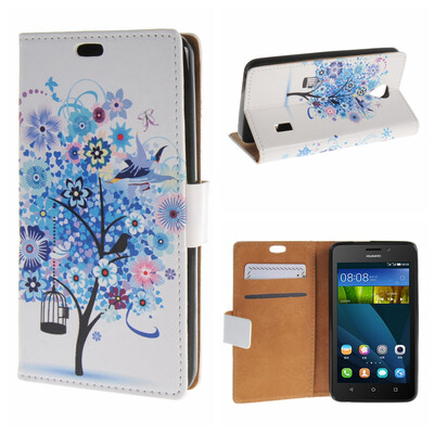 

MOONCASE for Huawei Ascend Y635 Case Flip Wallet Card Slot Stand Leather Folio Pouch Case Cover /a20