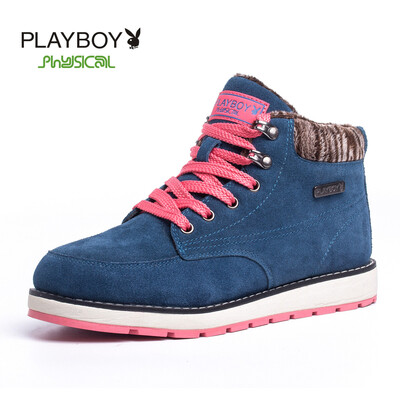 

PLAYBOY brandNew styleLeisure sportsEnglandWarm female bootsWomens shoes