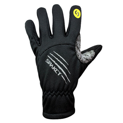 

(Spakct) CSG209 Thunderfall Winter Windproof Противоскользящие износостойкие длинные верховые перчатки Черный XL Код