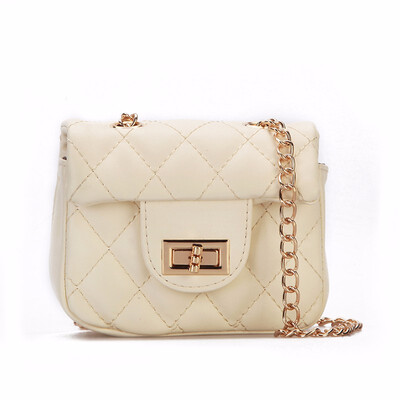 

Wei girl bag Lingge embroidered shoulder bag Messenger bag B-TIMI251