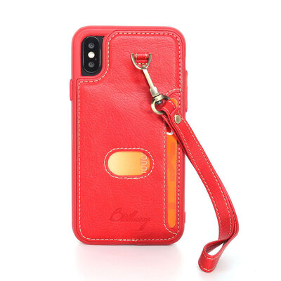 

iphoneX Fashion Card Case Mobile Shell Wristband iphone78 plus