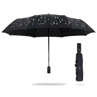 

Cmon Meteor automatic umbrella automatic umbrella self-opening umbrella folding male&female creative business folding umbrella