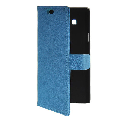 

MOONCASE Slim Leather Side Flip Wallet Card Slot Pouch with Kickstand Shell Back чехол для Samsung Galaxy A7 Blue