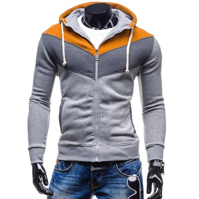 

Zogaa New Men's Hoodie Fashion Slim Casual