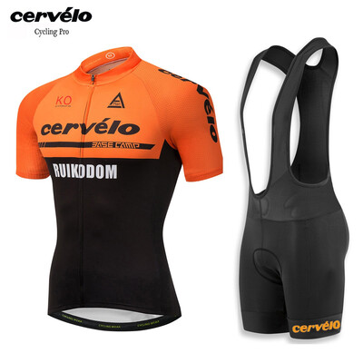 

Tour de France 2018 pro team Cervelo summer short sleeve cycling jersey bicycle clothing ropa ciclismo mens MTB road bike jersey