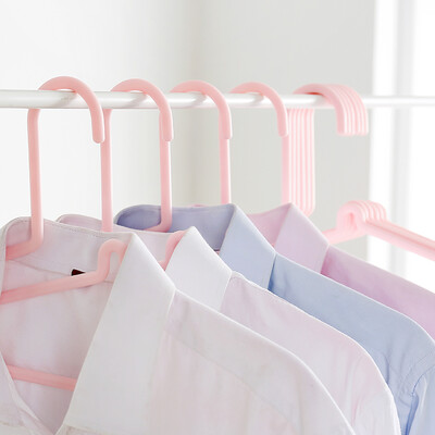 

Vilscijon Victorian Japanese style collar hanger adult collar hanger indoor&outdoor non-slip seamless drying rack pink 10 Pack