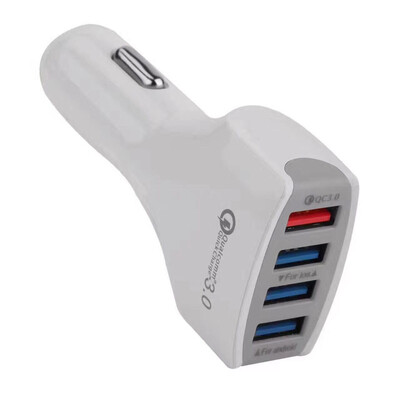 

AFILADO Usb Автомобильное зарядное устройство для iPhone X 8 Quick Charge 3.0 4-портовый зарядник для Samsung S8 S9 Huawei Xiaomi