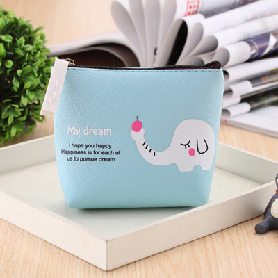 

Shouyou Cute Animal Park Creative Simple Male&Female Student Coin Purse Cartoon Animal Coin Bag JD-SN-51 Elephant