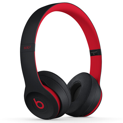 

Beats Solo3 Wireless Headset Bluetooth Wireless Headset Phone Headset Gaming Headset - Black&Red 10th Anniversary Edition MRQC2PAA