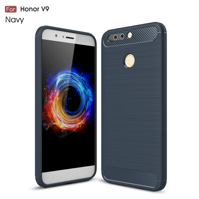 

Goowiiz Phone Case For Huawei Honor V98 Pro Fashion Slim Carbon Fiber TPU Soft Silicone Prevent falling