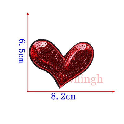 

twilingh Patches Sewing Iron-On Accessories Aquatic Creatures Fish Embroidered Sequined Patches For Clothing